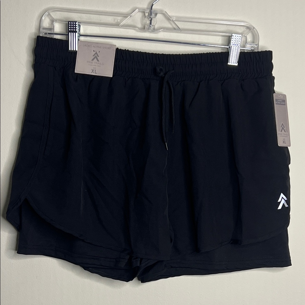 Pine Trails Performance Athletic Women's Black Shorts